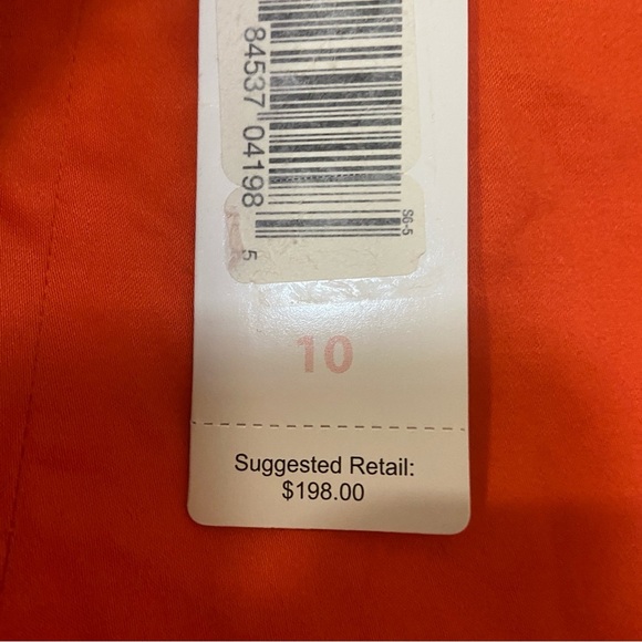 Womens Ellen Tracy Orange Pants - Picture 4 of 13